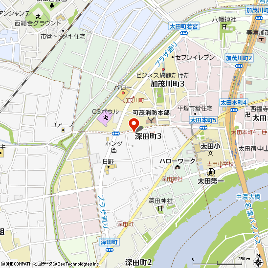 株式会社　タイヤサービス共栄付近の地図